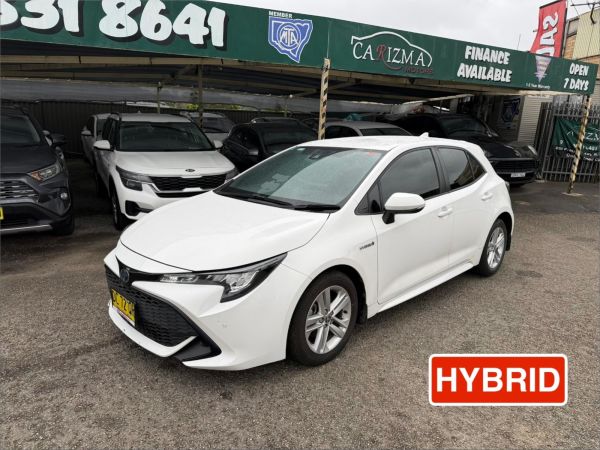 2021 TOYOTA COROLLA 5D HATCHBACK ZWE211R ASCENT SPORT HYBRID image