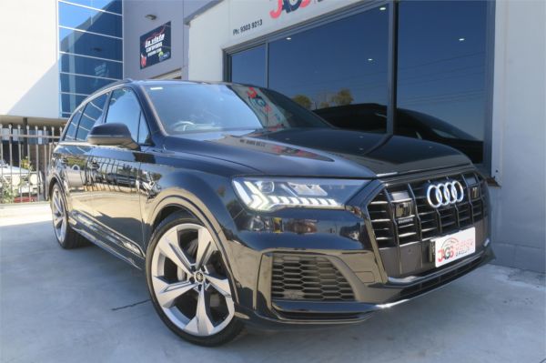 2021 AUDI Q7 4D WAGON 4M MY21 50 TDI S LINE QUATTRO MHEV image
