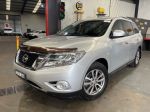 Image for 2014 Nissan Pathfinder R52 ST (4x4) Silver Continuous Variable Wagon