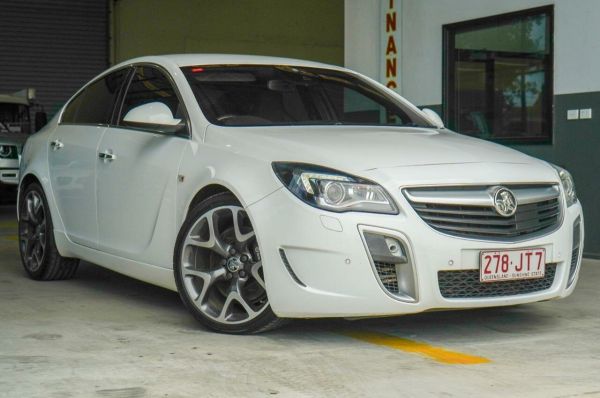 2016 Holden Insignia GA MY16 VXR AWD White 6 Speed Sports Automatic Sedan image