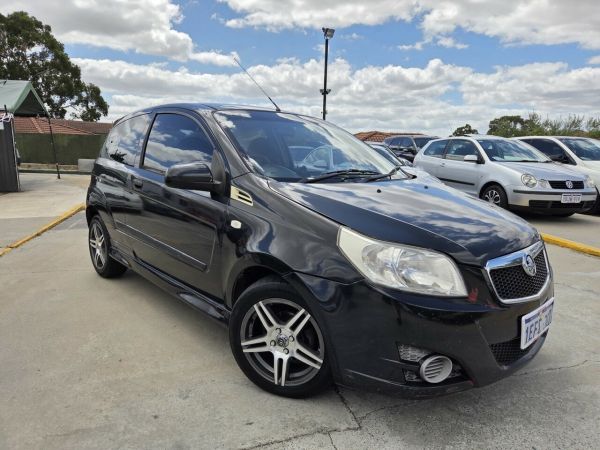 2010 Holden Barina TK MY10 Black 4 Speed Automatic Hatchback image