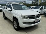 Image for 2015 Volkswagen Amarok 2H MY15 TDI400 4Mot Trendline White 6 Speed Manual Utility
