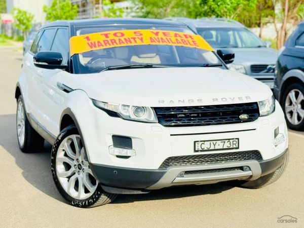 2012 Land Rover Range Rover Evoque Si4 Pure Auto 4x4 MY13 image