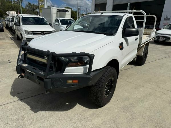 2018 Ford Ranger PX MkII 2018.00MY XL White 6 Speed Sports Automatic Cab Chassis image