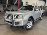 Image for 2011 Nissan Navara D40 ST-X 550 (4x4) Silver 7 Speed Automatic Dual Cab Utility