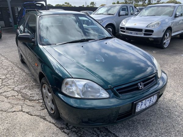 1999 Honda Civic CXi Green 5 Speed Manual Hatchback image