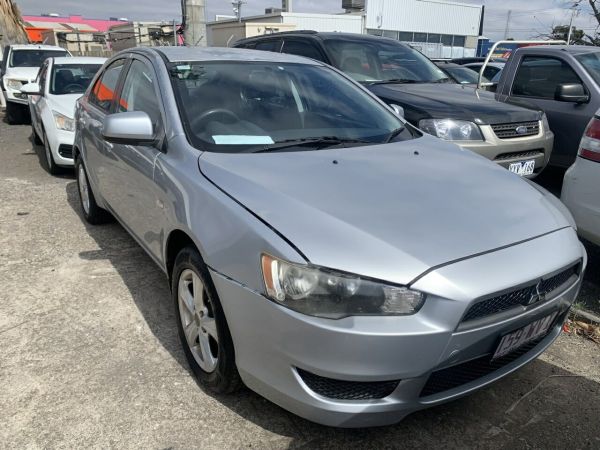 2009 Mitsubishi Lancer CJ MY09 ES Sportback Silver 5 Speed Manual Hatchback image