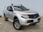 Image for 2017 Mitsubishi Triton MQ MY17 GLX (4x4) Silver 5 Speed Automatic Dual Cab Utility