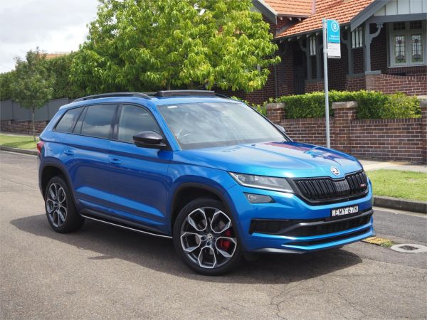2021 SKODA KODIAQ 4D WAGON NS MY21 176 TDI RS (4x4) image