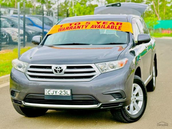 2012 Toyota Kluger KX-R Auto 2WD MY12 image