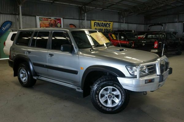 2003 Nissan Patrol GU III MY2003 ST Silver 5 Speed Manual Wagon image