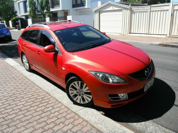 2009 Mazda 6 GH MY09 Classic Red 5 Speed Auto Activematic Wagon image