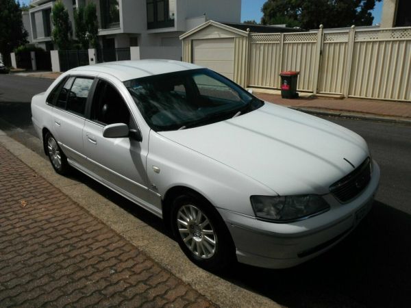 2003 Ford Fairlane BA Ghia White 4 Speed Automatic Sedan image