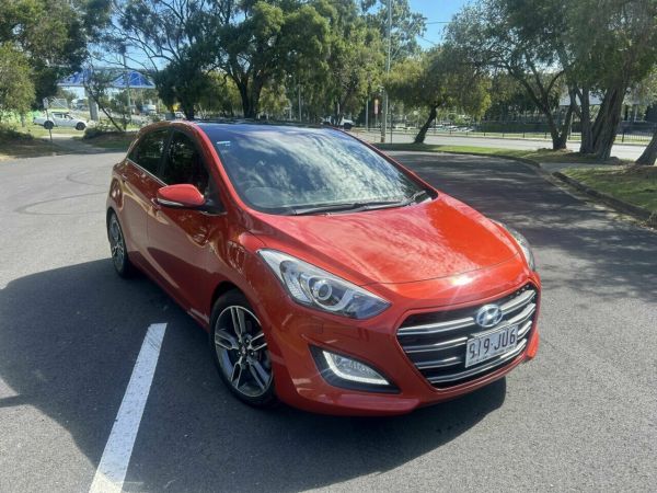 2016 Hyundai i30 GD3 Series II MY17 SR Premium Orange 6 Speed Sports Automatic Hatchback image