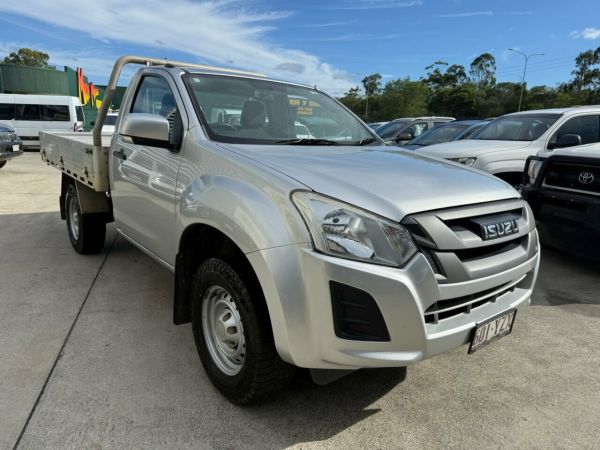 2019 Isuzu D-MAX MY19 SX 4x2 High Ride Silver 6 Speed Sports Automatic Cab Chassis image