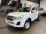 Image for 2018 Isuzu D-MAX TF MY18 SX (4x2) White 6 Speed Manual Cab Chassis