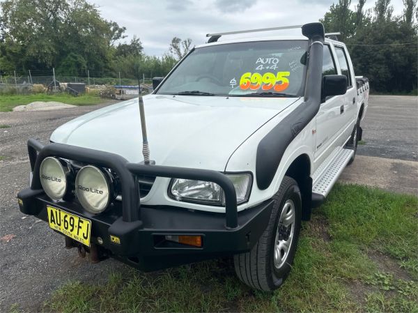 2002 HOLDEN RODEO CREW CAB P/UP TFR9 MY02 LX (4x4) image