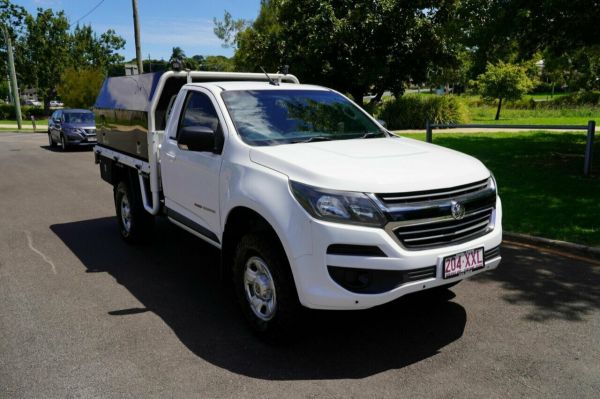 2017 Holden Colorado RG MY17 LS (4x4) White 6 Speed Manual Cab Chassis image