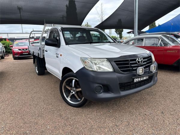 2012 Toyota Hilux Cab Chassis TGN16R MY12 Workmate image