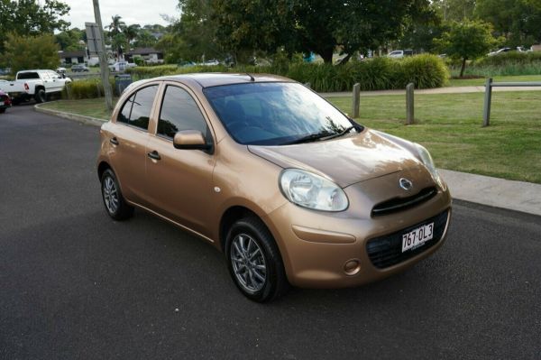 2011 Nissan Micra K13 ST Brown 5 Speed Manual Hatchback image