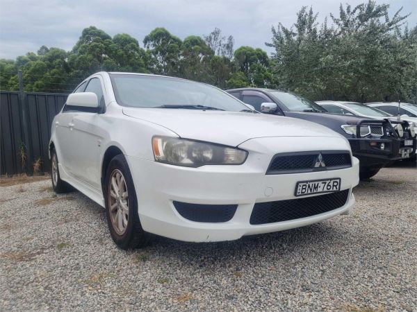 2010 MITSUBISHI LANCER 4D SEDAN CJ MY10 ES image