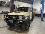 Image for 2020 Toyota Landcruiser VDJ79R GXL (4x4) Sandy Taupe 5 Speed Manual Double Cab Chassis