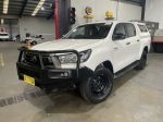 Image for 2022 Toyota Hilux GUN126R SR (4x4) White 6 Speed Automatic Double Cab Pick Up