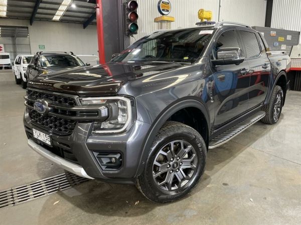2022 Ford Ranger PY MY22 Wildtrak 3.0 (4x4) Grey 10 Speed Automatic Double Cab Pick Up image