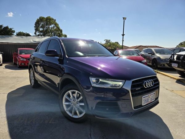 2017 Audi Q3 8U MY17 TDI S Tronic Quattro Purple 7 Speed Sports Automatic Dual Clutch Wagon image