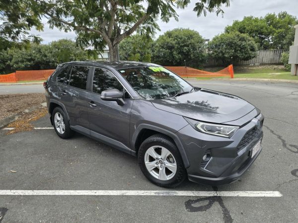 2019 Toyota RAV4 Axah52R GX (2WD) Hybrid NAV Grey Continuous Variable Wagon image