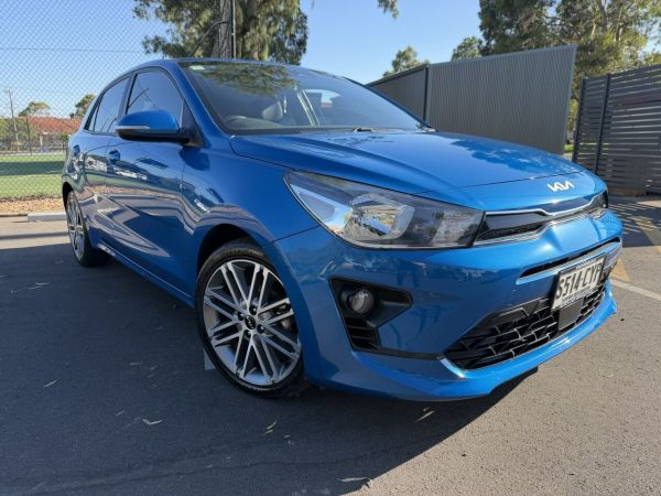2022 Kia Rio YB PE MY23 Sport Blue 6 Speed Automatic Hatchback image