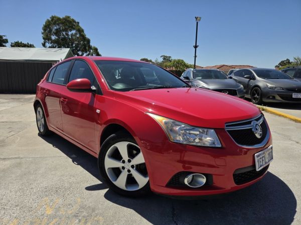 2013 Holden Cruze JH Series II MY13 Equipe Red 6 Speed Sports Automatic Hatchback image