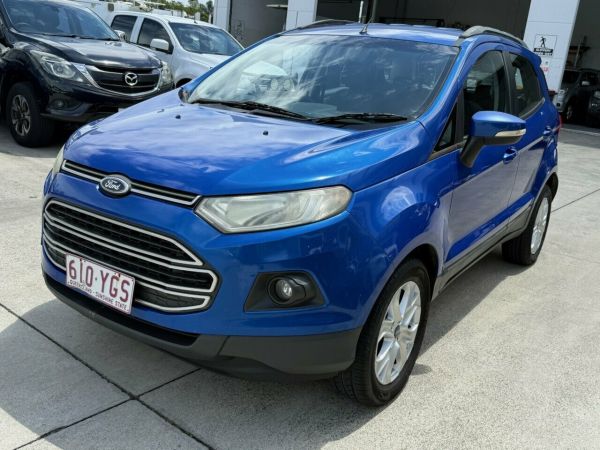 2016 Ford Ecosport BK Trend PwrShift Blue 6 Speed Sports Automatic Dual Clutch Wagon image