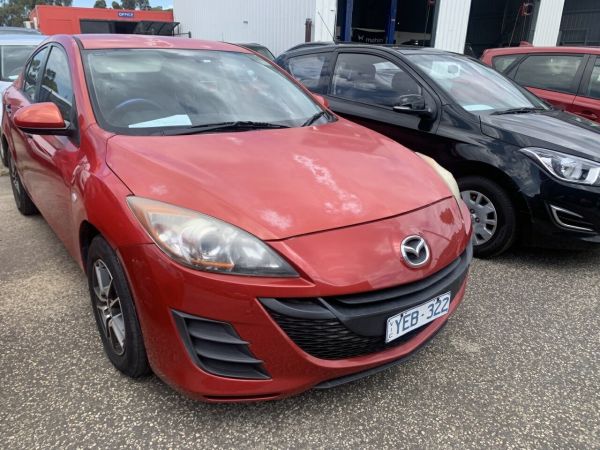 2010 Mazda 3 BL 10 Upgrade Maxx Red 5 Speed Automatic Sedan image