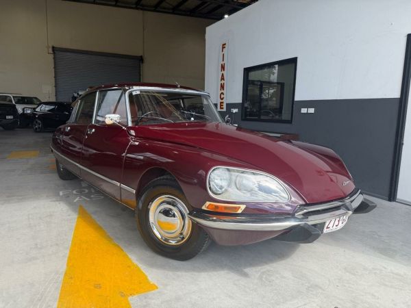1973 Citroen DS-23 Pallas Maroon 5 Speed Manual Sedan