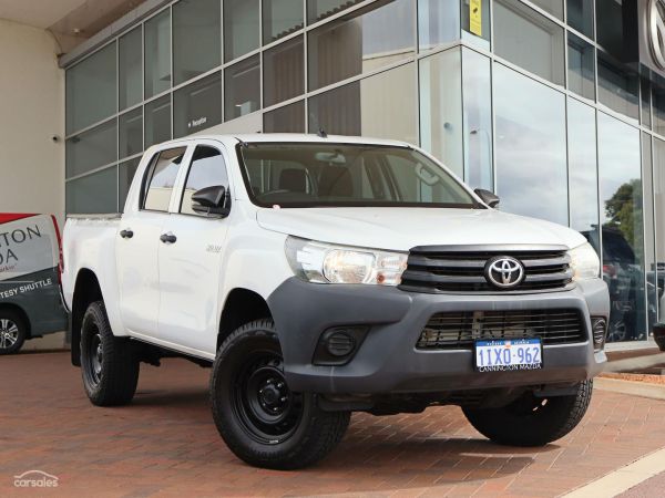 2018 Toyota Hilux Workmate Hi-Rider Auto 4x2 Double Cab image