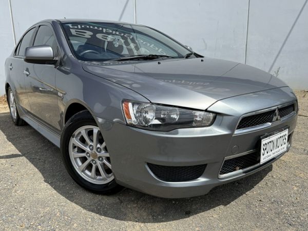 2012 Mitsubishi Lancer CJ MY13 LX Sportback Grey 5 Speed Manual Hatchback image