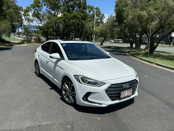 2018 Hyundai Elantra AD MY18 Elite White 6 Speed Sports Automatic Sedan image