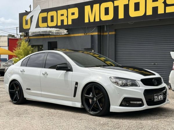 2014 Holden Commodore VF MY14 SS V Redline White 6 Speed Manual Sedan image