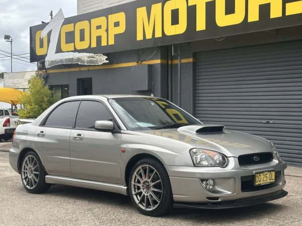 2005 Subaru Impreza S MY05 WRX AWD Silver 5 Speed Manual Sedan image
