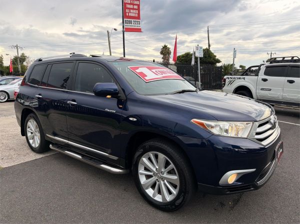 2012 TOYOTA KLUGER 4D WAGON GSU45R MY11 UPGRADE GRANDE (4x4) image