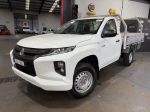 Image for 2019 Mitsubishi Triton MR MY19 GLX White 6 Speed Manual Cab Chassis