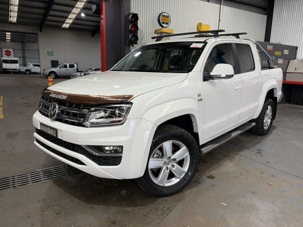 2019 Volkswagen Amarok 2H MY19 V6 TDI 550 Highline White 8 Speed Automatic Dual Cab Utility image