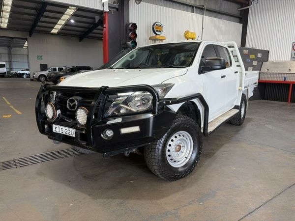 2020 Mazda BT-50 XT (4x4) (5Yr) White 6 Speed Automatic Dual Cab Chassis image