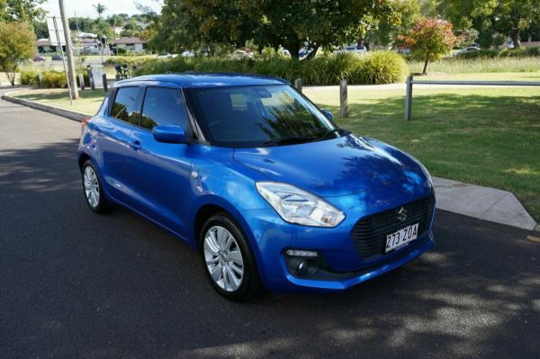 2019 Suzuki Swift GL Navi (Qld) Blue Continuous Variable Hatchback image