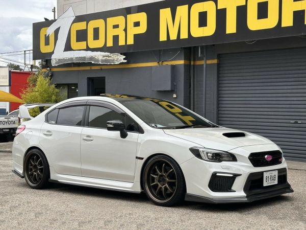 2015 Subaru WRX VA MY16 STI AWD Premium White 6 Speed Manual Sedan image
