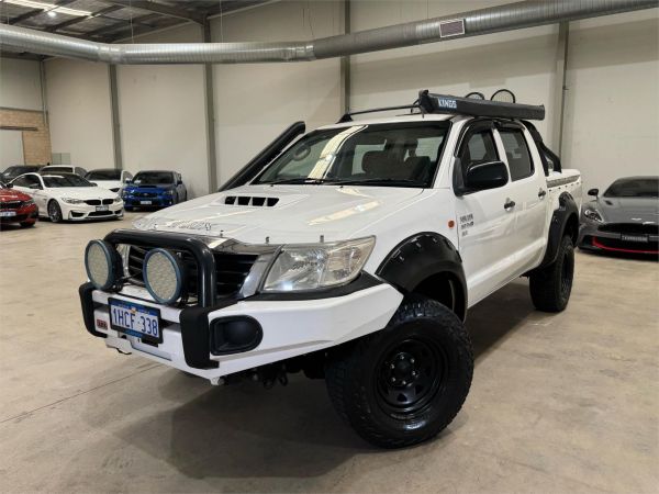 2013 TOYOTA HILUX DUAL CAB P/UP KUN26R MY12 SR (4x4) image