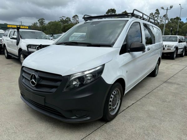 2018 Mercedes-Benz Vito 447 114BlueTEC LWB 7G-Tronic + White 7 Speed Sports Automatic Van image