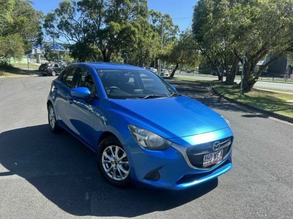 2015 Mazda 2 DJ2HAA Maxx SKYACTIV-Drive Blue 6 Speed Sports Automatic Hatchback image