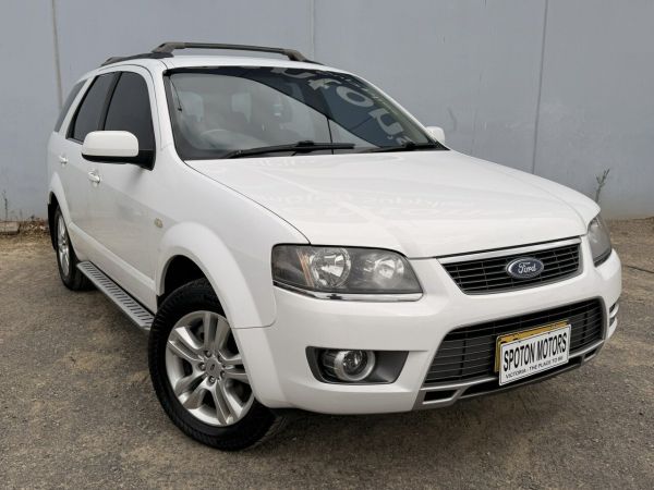 2010 Ford Territory SY MkII TS Limited Edition (RWD) White 4 Speed Auto Seq Sportshift Wagon image